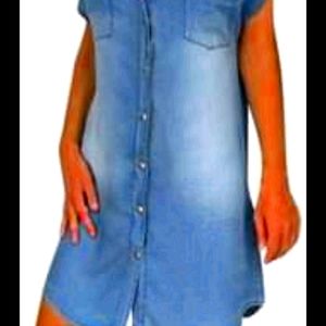 Denim dress